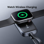 For Apple Watch Series USAMS CD245 1200mAh Portable Watch Wireless Charger with Cable, CD245