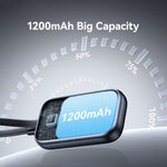 For Apple Watch Series USAMS CD245 1200mAh Portable Watch Wireless Charger with Cable, CD245