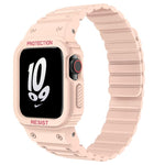 xDfind Magnetic Silicone Watch Band with Integrated Watch Cover, For Apple Watch 42 / 44 / 45mm, For Apple Watch Series 10 / 11 46mm, For Apple Watch Series 10 / 11 42mm, For Apple Watch Ultra 3 / 2 / 1 49mm, For Apple Watch 38 / 41mm