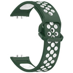 xDfind Two Color Silicone Breathable Watch Band, For Samsung Galaxy Fit 3