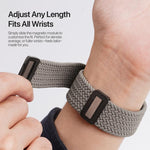 DUX DUCIS Mixture Ultra Series Magnetic Buckle Nylon Braided Strap, For Apple Watch 42 / 44 / 45 / 46 / 49mm