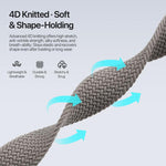 DUX DUCIS Mixture Ultra Series Magnetic Buckle Nylon Braided Strap, For Apple Watch 42 / 44 / 45 / 46 / 49mm