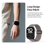 DUX DUCIS Mixture Ultra Series Magnetic Buckle Nylon Braided Strap, For Apple Watch 42 / 44 / 45 / 46 / 49mm