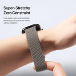 DUX DUCIS Mixture Ultra Series Magnetic Buckle Nylon Braided Strap, For Apple Watch 42 / 44 / 45 / 46 / 49mm