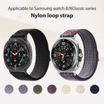 xDfind Nylon Hook and Loop Fastener Watch Band, For Samsung Galaxy Watch8 / 8 Classic