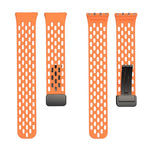 xDfind Hole Style Magnetic Black Buckle Silicone Watch Band, For Samsung Galaxy Fit3