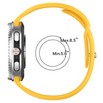 xDfind Reverse Buckle Silicone Watch Band, For Samsung Galaxy Watch8 / 8 Classic