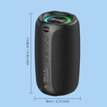 Zealot M2 8W Portable Outdoor RGB Bluetooth Speaker, without Microphone