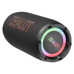 Zealot S76 50W Portable Outdoor RGB Bluetooth Speaker, with 2pcs Microphones, with 1pc Microphone, without Microphone