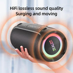 Zealot S76 50W Portable Outdoor RGB Bluetooth Speaker, with 2pcs Microphones, with 1pc Microphone, without Microphone