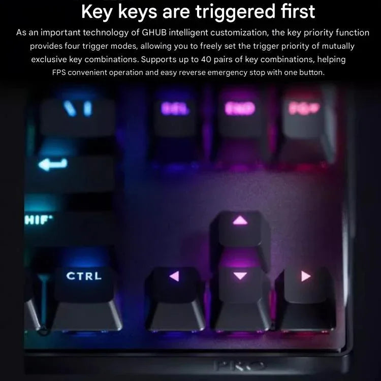 Logitech G PRO X TKL RAPID Magnetic Switches Wireless Gaming Keyboard