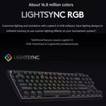 Logitech G PRO X TKL Wireless Gaming Keyboard, GX-L Mechanical Switches