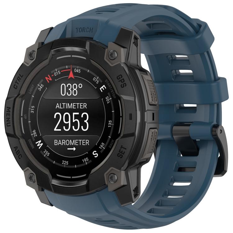 xDfind Quick-release Silicone Watch Band, For Garmin Instinct 3 AMOLED 50mm / Solar 50mm, For Garmin Instinct 3 AMOLED 45mm / Solar 45mm