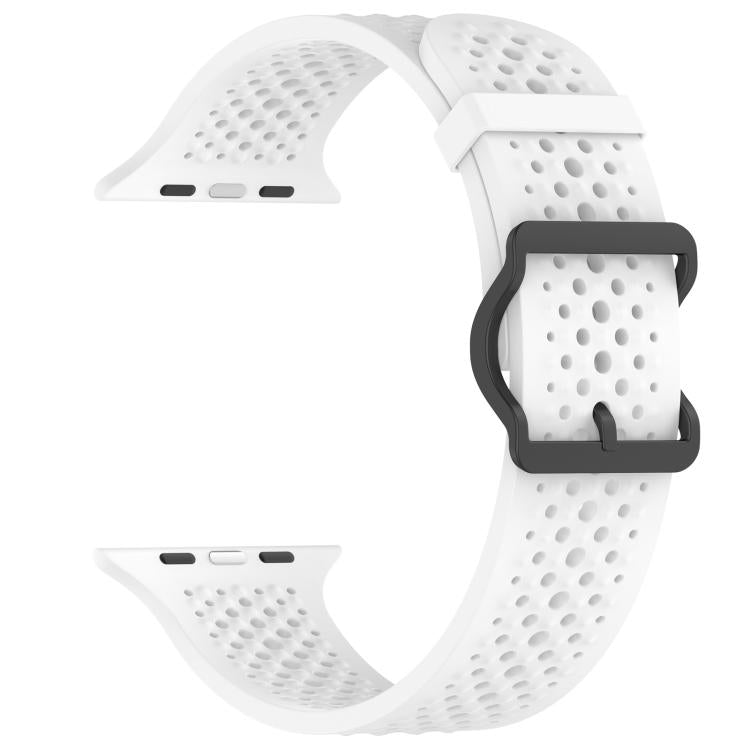 xDfind Breathable Silicone Watch Band, For Apple Watch 42 / 44 / 45 / 46 / 49mm, For Apple Watch 38 / 40 / 41 / S10 42mm