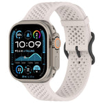 xDfind Breathable Silicone Watch Band, For Apple Watch 42 / 44 / 45 / 46 / 49mm, For Apple Watch 38 / 40 / 41 / S10 42mm