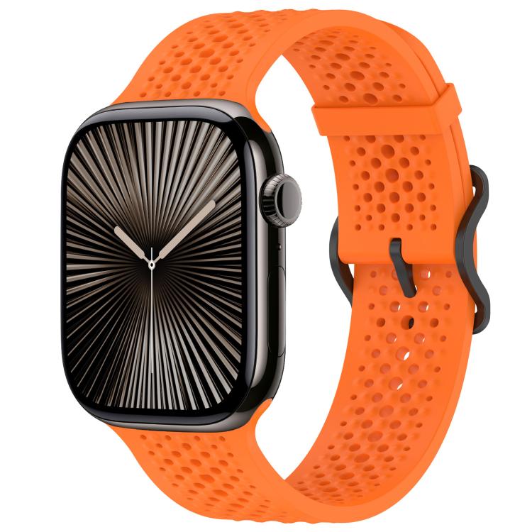 xDfind Breathable Silicone Watch Band, For Apple Watch 42 / 44 / 45 / 46 / 49mm, For Apple Watch 38 / 40 / 41 / S10 42mm