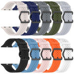 xDfind Breathable Silicone Watch Band, For Apple Watch 42 / 44 / 45 / 46 / 49mm, For Apple Watch 38 / 40 / 41 / S10 42mm