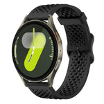 xDfind Breathable Silicone Watch Band, For Samsung Galaxy Watch Ultra / Ultra 2025, For Samsung Galaxy Watch8 / 8 Classic, For Samsung Galaxy Watch 7 / 6 / 5 / FE