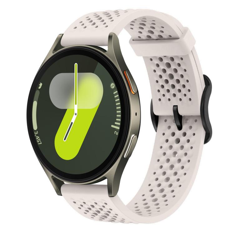 xDfind Breathable Silicone Watch Band, For Samsung Galaxy Watch Ultra / Ultra 2025, For Samsung Galaxy Watch8 / 8 Classic, For Samsung Galaxy Watch 7 / 6 / 5 / FE