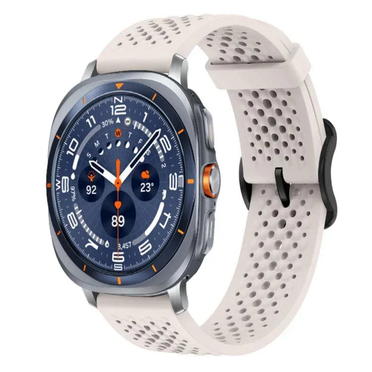 xDfind Breathable Silicone Watch Band, For Samsung Galaxy Watch Ultra / Ultra 2025, For Samsung Galaxy Watch8 / 8 Classic, For Samsung Galaxy Watch 7 / 6 / 5 / FE