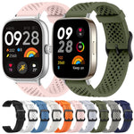 xDfind Breathable Silicone Watch Band, For Xiaomi Band 10 Pro / 9 Pro / Redmi Watch 6, For Redmi Watch 3 Active / Watch 3 Lite, For Redmi Watch 3