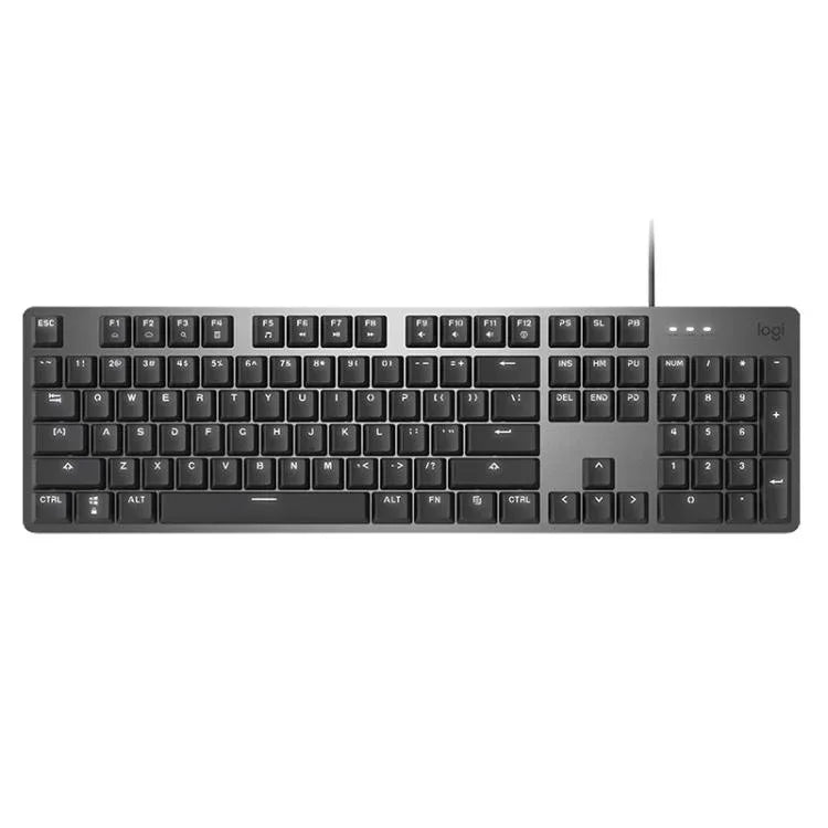 Logitech K845 Backlit Mechanical Wired Keyboard, Cable Length: 1.8m, Longhua Brown Axis, Longhua Red Axis
