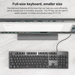 Logitech K845 Backlit Mechanical Wired Keyboard, Cable Length: 1.8m, Longhua Brown Axis, Longhua Red Axis