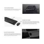 Logitech MK120 Wired Keyboard and Mouse Set