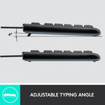Logitech MK120 Wired Keyboard and Mouse Set