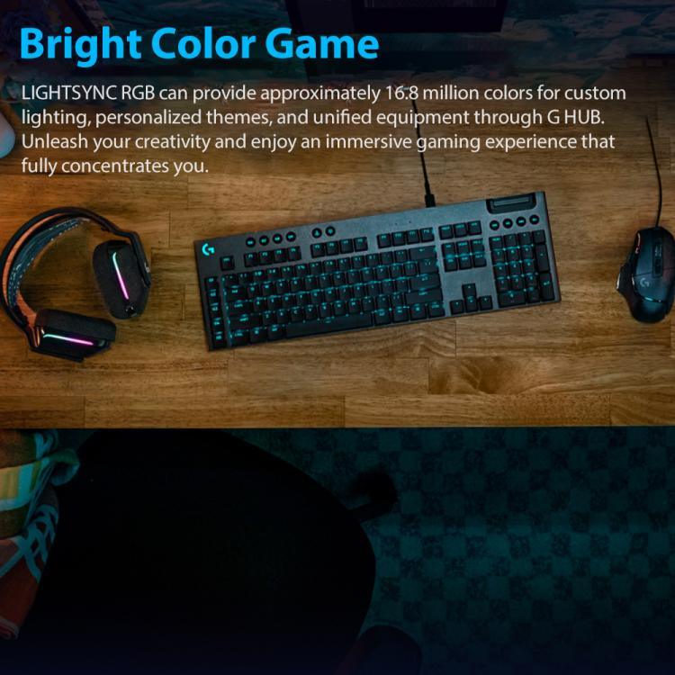 Logitech G915 X Wired Low Profile Gaming Keyboard