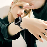 xDfind Twist Bracelet Diamond Metal Watch Band, For Apple Watch 42 / 44 / 45 / 46 / 49mm, For Apple Watch 38 / 40 / 41 / S10 42mm