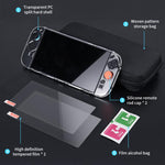 5 in 1 Handheld Game Console Storage Bag Set, For Nintendo Switch 2