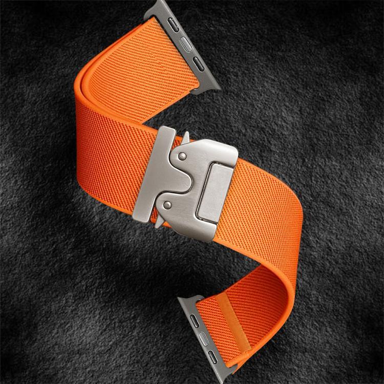 xDfind Parachute Buckle Stretch Nylon Watch Band, For Apple Watch 42 / 44 / 45 / 46 / 49mm, For Apple Watch 38 / 40 / 41 / S10 42mm