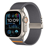 xDfind Parachute Buckle Stretch Nylon Watch Band, For Apple Watch 42 / 44 / 45 / 46 / 49mm, For Apple Watch 38 / 40 / 41 / S10 42mm