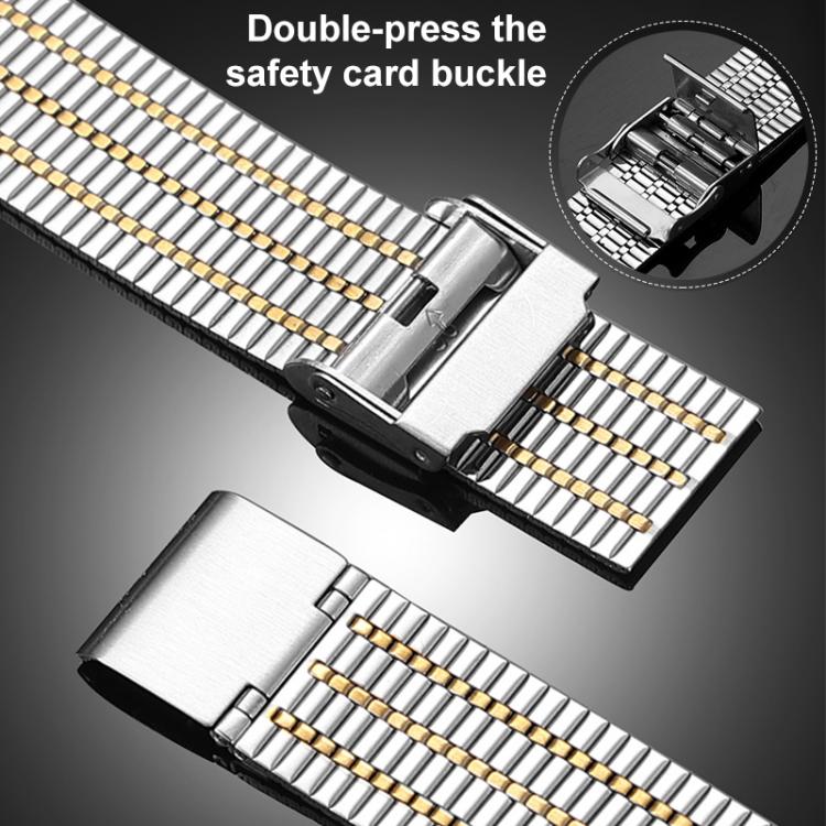 xDfind Seven Beads Buckle Stainless Steel Watch Band, For Google Pixel Watch 4 / Watch 3 45mm, For Google Pixel Watch 4 / 3 / 2 / 1 41mm