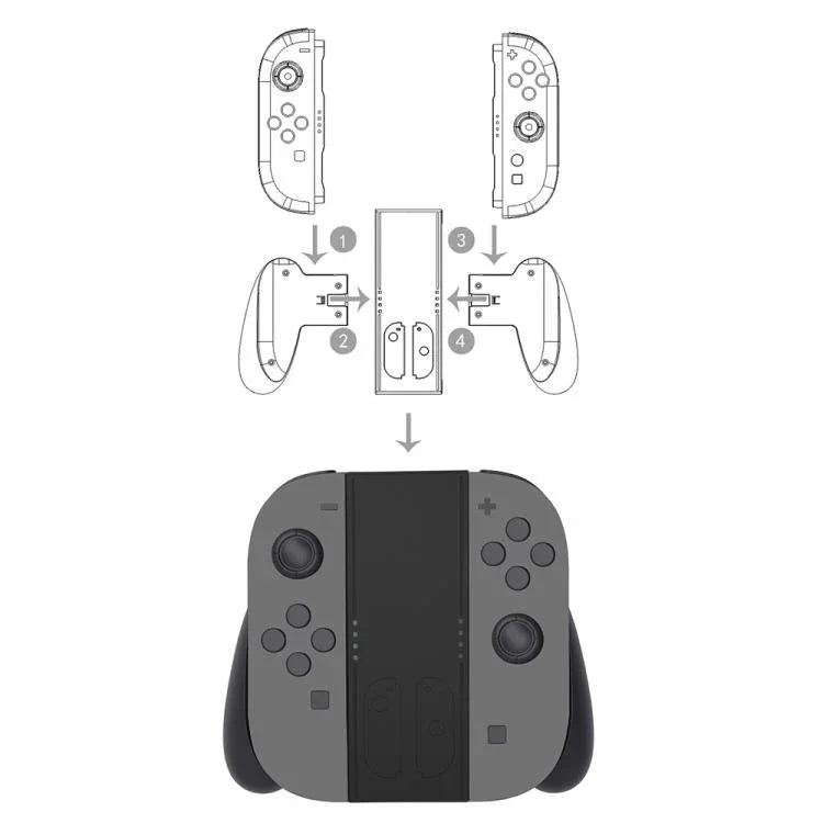 KJH NS2-022 Left & Right Joy-Con Grip Detachable Controller Stand, For Nintendo Switch 2