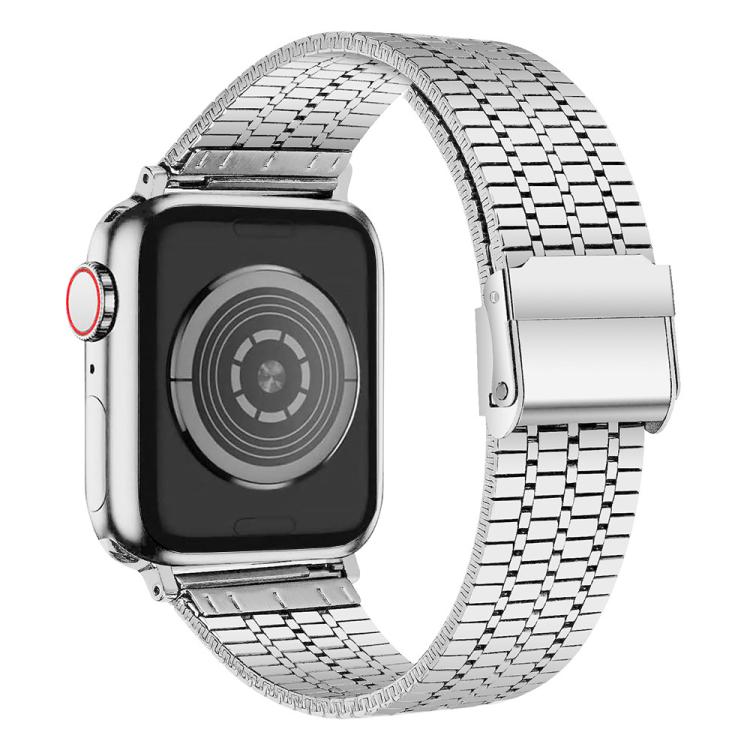 xDfind Seven Beads Buckle Stainless Steel Watch Band, For Apple Watch 42 / 44 / 45 / 46 / 49mm, For Apple Watch 38 / 40 / 41 / S10 42mm
