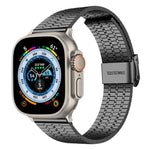 xDfind Seven Beads Buckle Stainless Steel Watch Band, For Apple Watch 42 / 44 / 45 / 46 / 49mm, For Apple Watch 38 / 40 / 41 / S10 42mm
