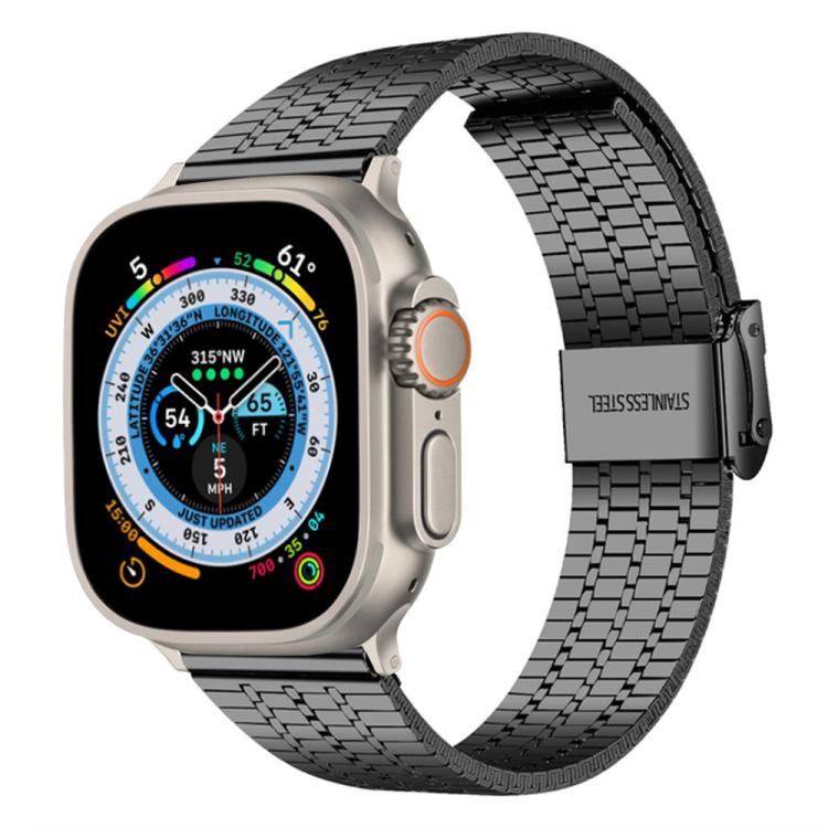xDfind Seven Beads Buckle Stainless Steel Watch Band, For Apple Watch 42 / 44 / 45 / 46 / 49mm, For Apple Watch 38 / 40 / 41 / S10 42mm