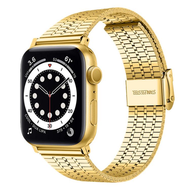 xDfind Seven Beads Buckle Stainless Steel Watch Band, For Apple Watch 42 / 44 / 45 / 46 / 49mm, For Apple Watch 38 / 40 / 41 / S10 42mm