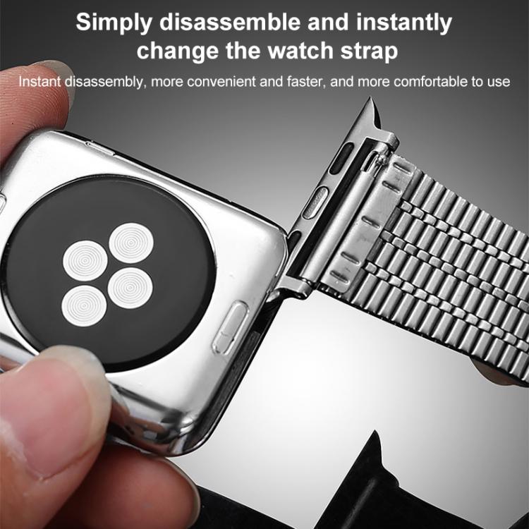 xDfind Seven Beads Buckle Stainless Steel Watch Band, For Apple Watch 42 / 44 / 45 / 46 / 49mm, For Apple Watch 38 / 40 / 41 / S10 42mm