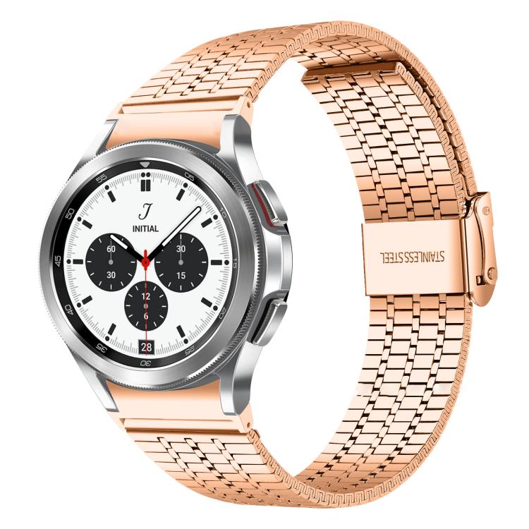 xDfind Seven Beads Buckle Stainless Steel Watch Band, For Samsung Galaxy Watch Ultra / Ultra 2025, For Samsung Galaxy Watch8 / 8 Classic, For Samsung Galaxy Watch 7 / 6 / 5 / FE