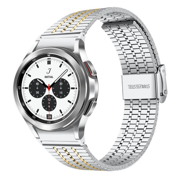 xDfind Seven Beads Buckle Stainless Steel Watch Band, For Samsung Galaxy Watch Ultra / Ultra 2025, For Samsung Galaxy Watch8 / 8 Classic, For Samsung Galaxy Watch 7 / 6 / 5 / FE