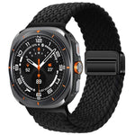 xDfind Magnetic Buckle Nylon Braid Loop Watch Band, For Samsung Galaxy Watch Ultra / Ultra 2025, For Samsung Galaxy Watch8 / Watch8 Classic