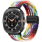 xDfind Magnetic Buckle Nylon Braid Loop Watch Band, For Samsung Galaxy Watch Ultra / Ultra 2025, For Samsung Galaxy Watch8 / Watch8 Classic