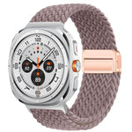 xDfind Magnetic Buckle Nylon Braid Loop Watch Band, For Samsung Galaxy Watch Ultra / Ultra 2025, For Samsung Galaxy Watch8 / Watch8 Classic