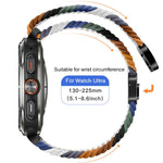 xDfind Magnetic Buckle Nylon Braid Loop Watch Band, For Samsung Galaxy Watch Ultra / Ultra 2025, For Samsung Galaxy Watch8 / Watch8 Classic