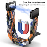 xDfind Magnetic Buckle Nylon Braid Loop Watch Band, For Samsung Galaxy Watch Ultra / Ultra 2025, For Samsung Galaxy Watch8 / Watch8 Classic