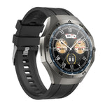 F38 Dual-ear Bluetooth Earphone Smart Watch IP67 Supports Heart Rate Monitoring, Silicone, Leather, Steel