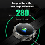 F38 Dual-ear Bluetooth Earphone Smart Watch IP67 Supports Heart Rate Monitoring, Silicone, Leather, Steel